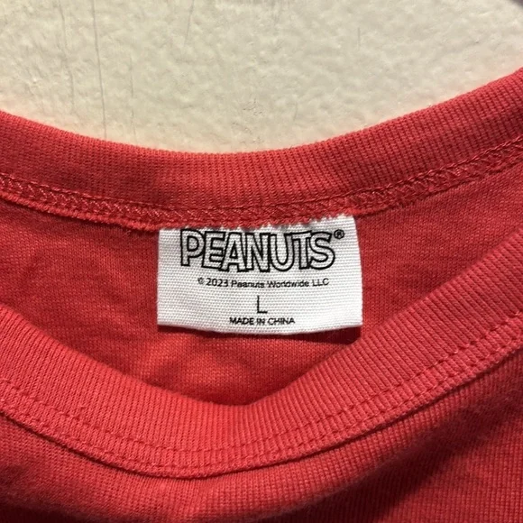 Peanuts Red Graphic Tank Top - Picture 2 of 4